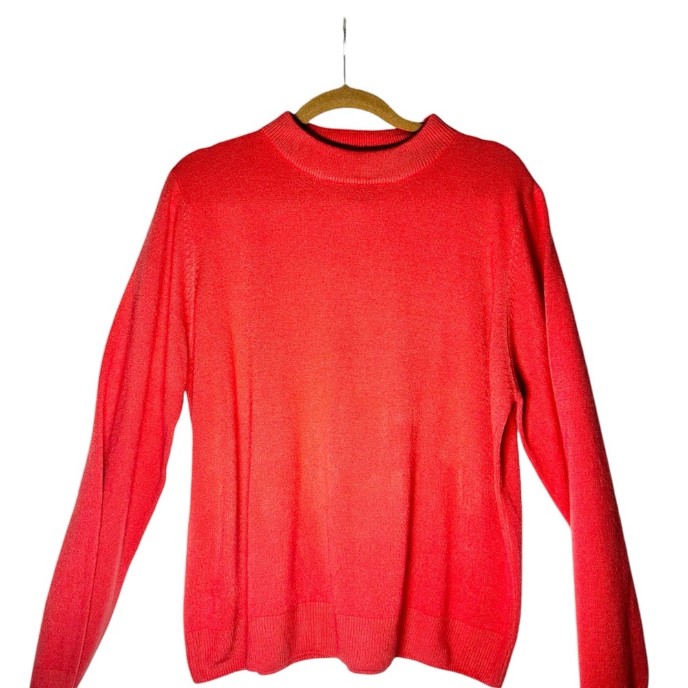 Sag Harbor XL Soft Coral Sweater